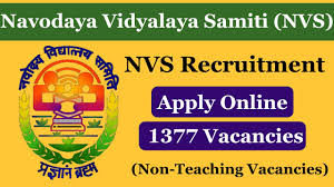 NVS Recruitment 2024