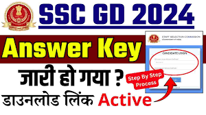 SSC Constable GD Answer Key 2024