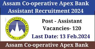 Assam Co-operative Apex Bank Assistant Exam Date 2024