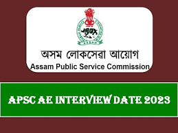 Assam PSC Junior Manager Interview/Viva-Voce Date 2023