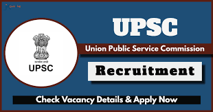 UPSC Advertisement No 08/2024