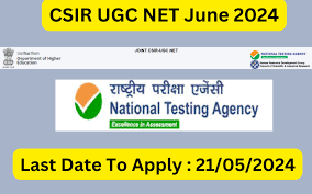 CSIR UGC NET June 2024