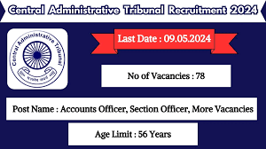 Central Administrative Tribunal Recruitment 2024