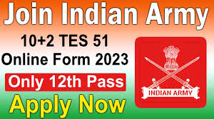 Indian Army TES (10+2) Entry – 51 Jan 2025