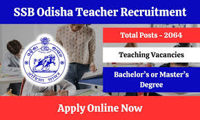 SSB, Odisha Teaching Posts Exam Date 2024