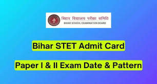 Bihar STET Exam Date 2024