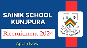 Sainik School Kunjpura Recruitment 2024