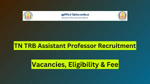 TN TRB Assistant Professor Recruitment 2024