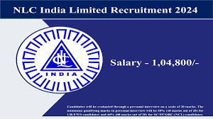 NLC Recruitment 2024