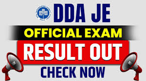 DDA Junior Engineer (Civil) Result 2024