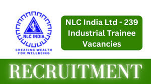 NLC India Ltd Industrial Trainee Recruitment 2024