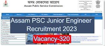 Assam PSC Junior Engineer Exam Date 2023