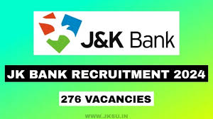 JK Bank Recruitment 2024