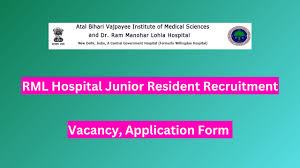 RMLH Junior Resident Recruitment 2024