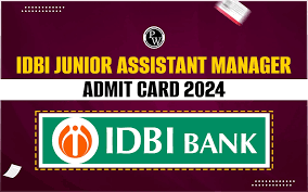 IDBI Bank Jr Assistant Grade ‘O’ Admit Card 2024