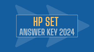 HP SET Answer Key 2024