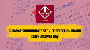 GSSSB Gujarat Subordinate Services Exam Answer Key 2024