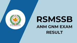 RSMSSB GNM Result 2024