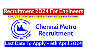 CMRL Engineer Jobs 2024