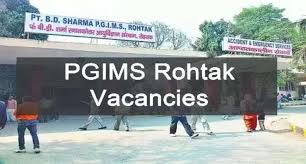 PGIMS, Rohtak Senior/Junior House Surgeon Recruitment 2024