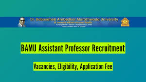 BAMU Asst Professor Recruitment 2024