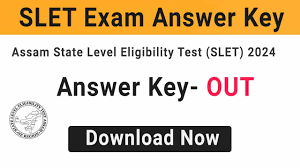 Assam SLET Answer Key 2024