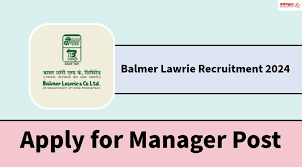 Balmer Lawrie Recruitment 2024