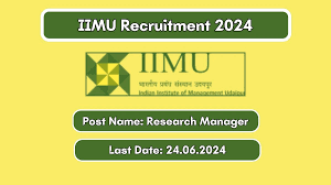 IIMU Recruitment 2024