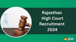 Rajasthan High Court Recruitment 2024