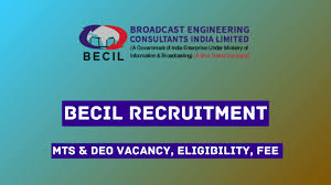 BECIL Recruitment 2024