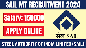 SAIL Management Trainee Recruitment 2024