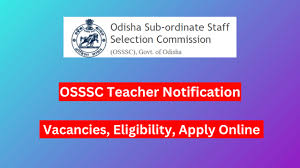 OSSSC Teacher Recruitment 2024