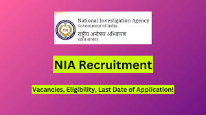 NIA Recruitment 2024