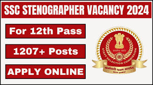 SSC Stenographer Recruitment 2024