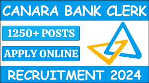 Canara Bank Recruitment 2024