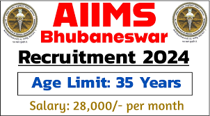 AIIMS Bhubaneswar Recruitment 2024