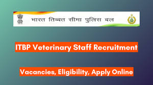 ITBP Veterinary Recruitment 2024