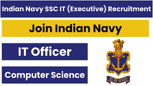 Indian Navy SSC Executive IT Recruitment 2024