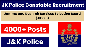 JKSSB Constable Recruitment 2024