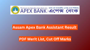 Assam Co-operative Apex Bank Assistant Result 2024