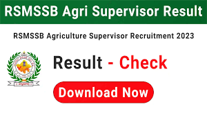 RSMSSB Agriculture Supervisor DV Date 2024