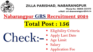 Zilla Parishad, Nabarangpur Gram Rozgar Sevak Recruitment 2024