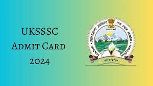 UKSSSC Graduate Level Admit Card 2024