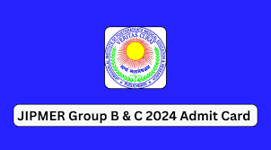 JIPMER, Puducherry Group B & C Admit Card 2024