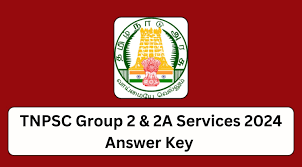 TNPSC CCSE (Group II and IIA Services) Answer Key 2024