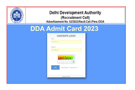 DDA ASO & JSA (Advt. No 02/2023) Admit Card 2024