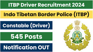 ITBP Constable (Driver) 2024