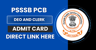 PSSSB Law Officer Admit Card 2024