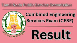 TNPSC Combined Engg Services Result 2024