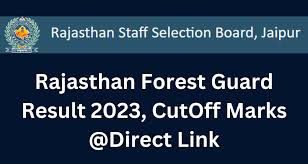 RSMSSB Forest Guard Marks 2023